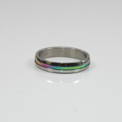 Bague arc en ciel, Taille: 65
