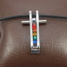 Pendentif arc en ciel homme CROIX ARCOS