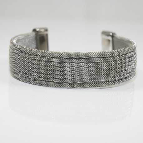 Bracelet homme MAILLE  D'ACIER