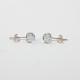 Clous d'oreilles homme CRISTAL LUNAIRE