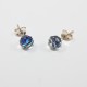 Clous d'oreilles homme CRISTAL LUNAIRE