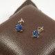 Clous d'oreilles homme CRISTAL LUNAIRE
