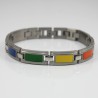 Bracelet homme arc en ciel SUN
